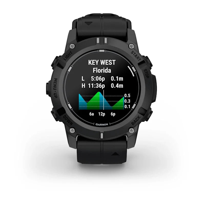 Descent G2 Black Silicon Band Dive Computer Smartwatch