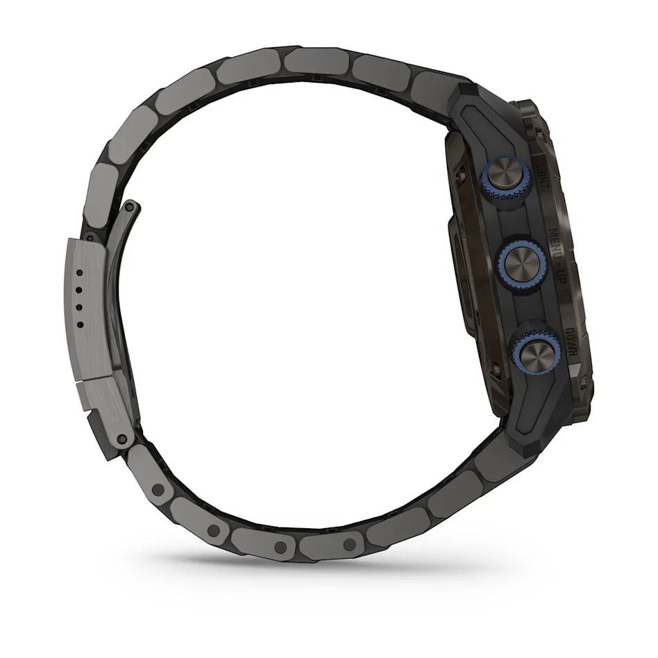 * Descent Mk3I - 51 Mm Carbon Grey DLC With DLC Titanium Band