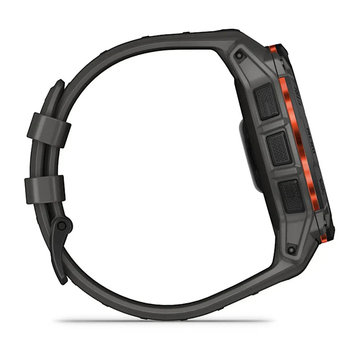 Instinct 3 Solar Black Bezel With Charcoal Band Smartwatch