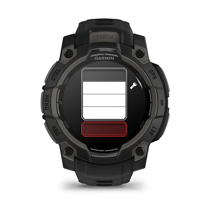 Instinct 3 Amoled Black Bezel With Black Band Smartwatch