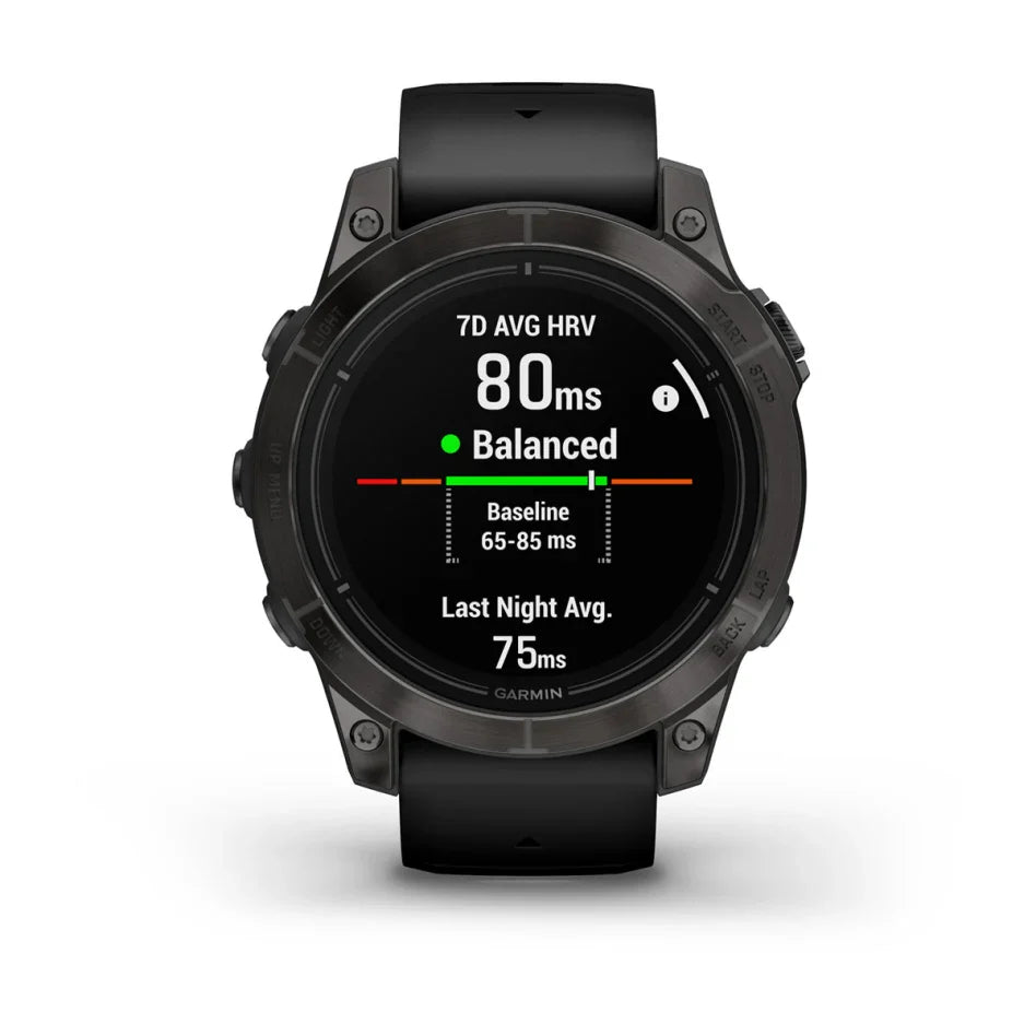 Epix Pro Gen 2 Sapphire 47MM Carbon Gray Titanium Black Band