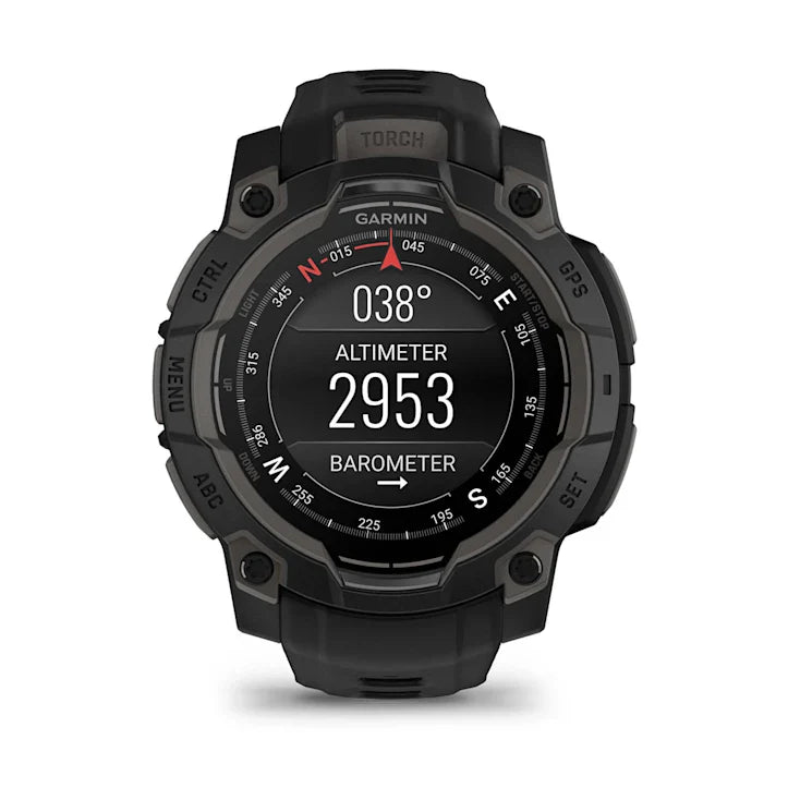 Instinct 3 Amoled Black Bezel With Black Band Smartwatch