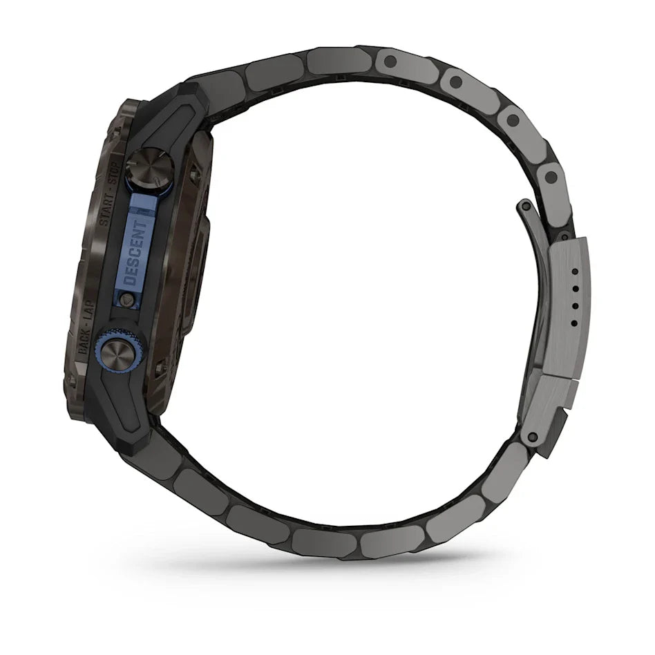 * Descent Mk3I - 51 Mm Carbon Grey DLC With DLC Titanium Band