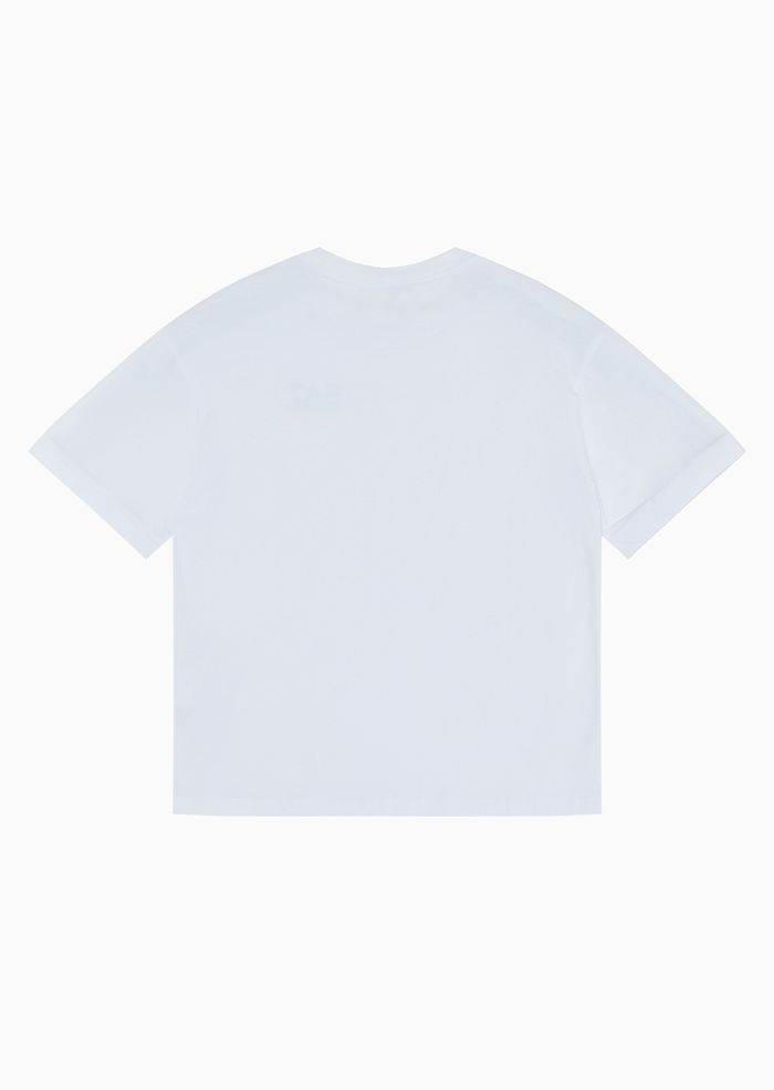 Boys Logo Series Tape Logo Short Sleeve T-Shirt