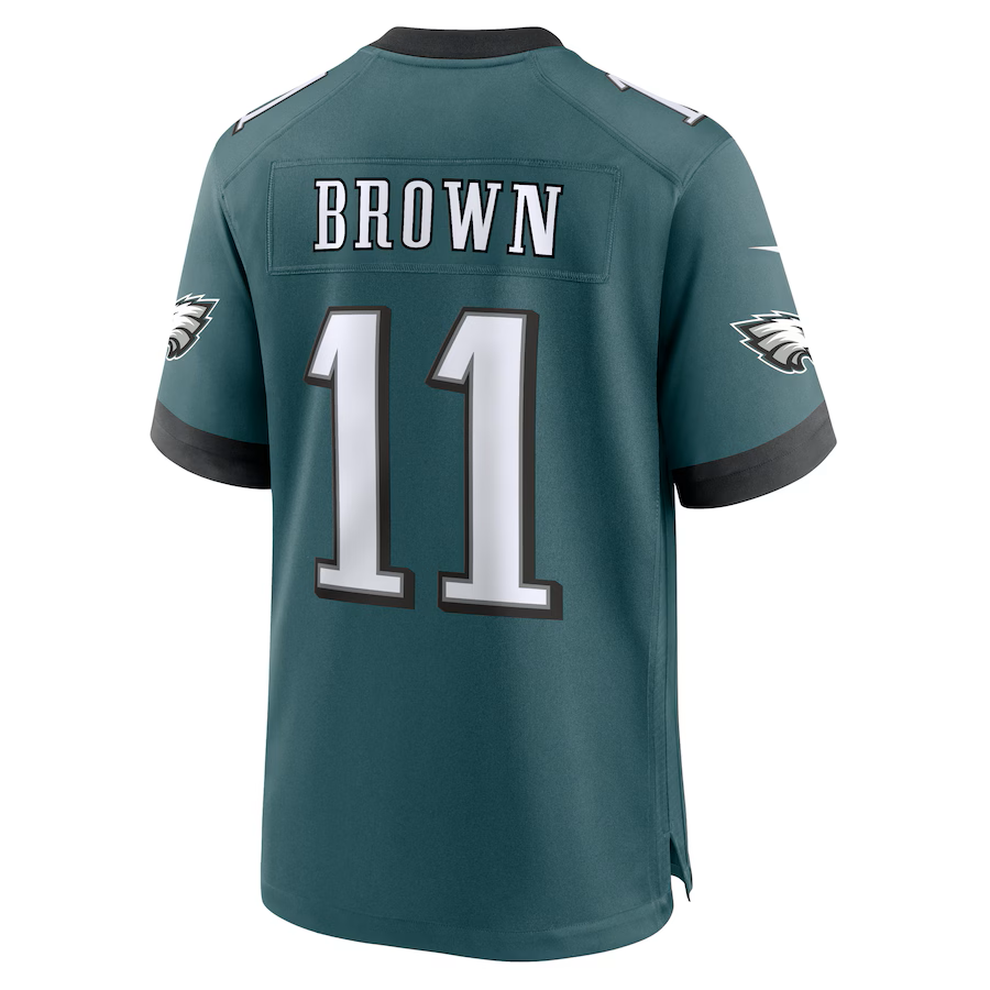 Mens Philadelphia Eagles AJ Brown Home Game Jersey