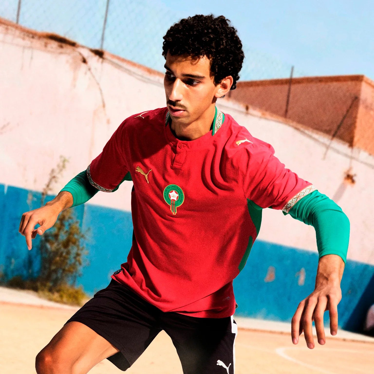 Mens Morocco FRMF Home 25/26 Replica Jersey