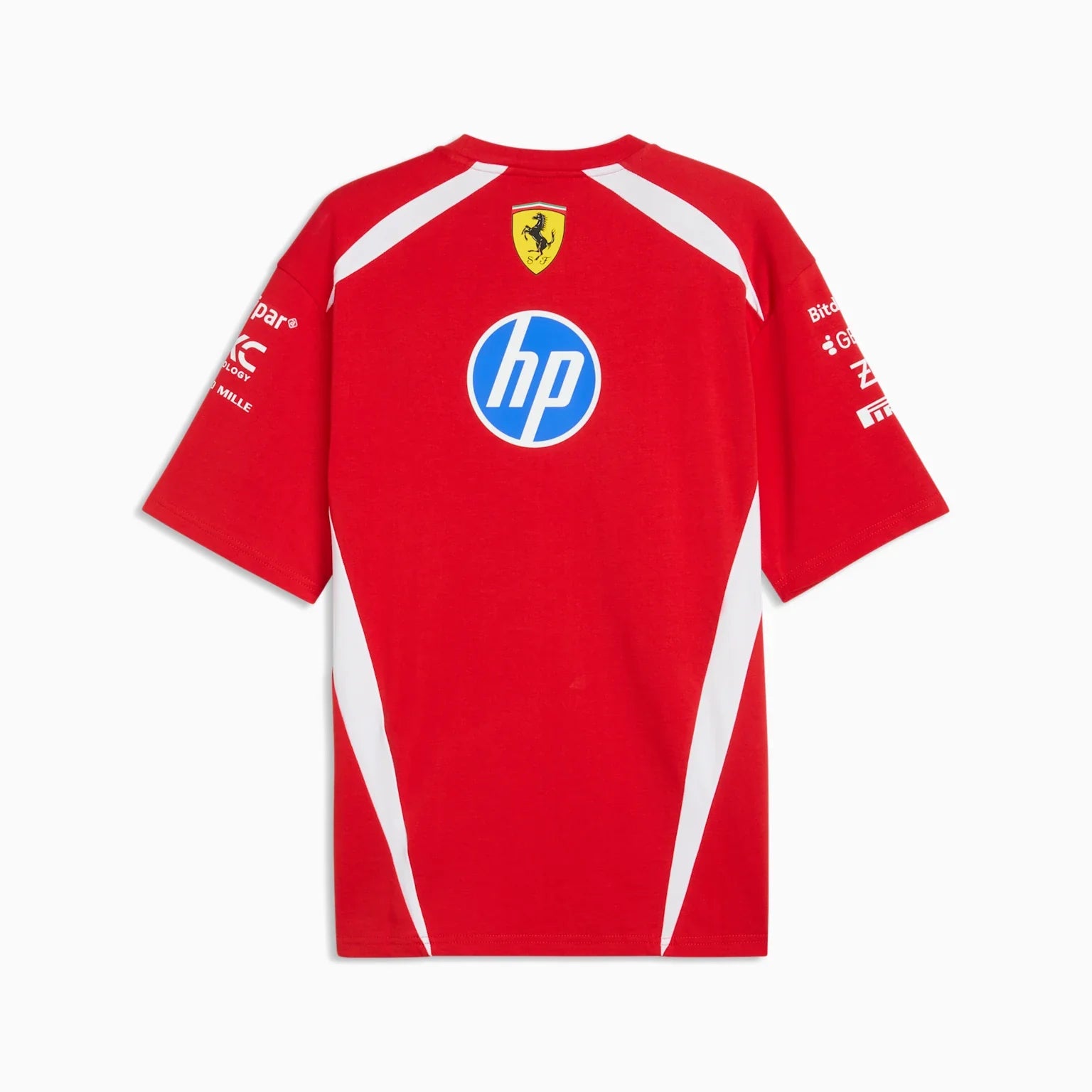 Mens Scuderia Ferrari F1 Replica Drivers T-Shirt
