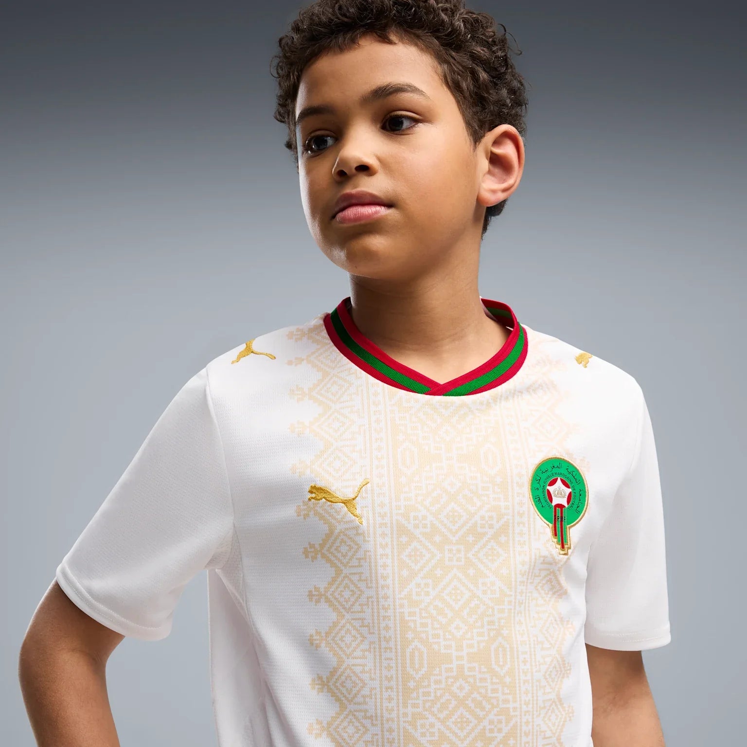 Junior Morocco FRMF Away 25/26 Replica Jersey