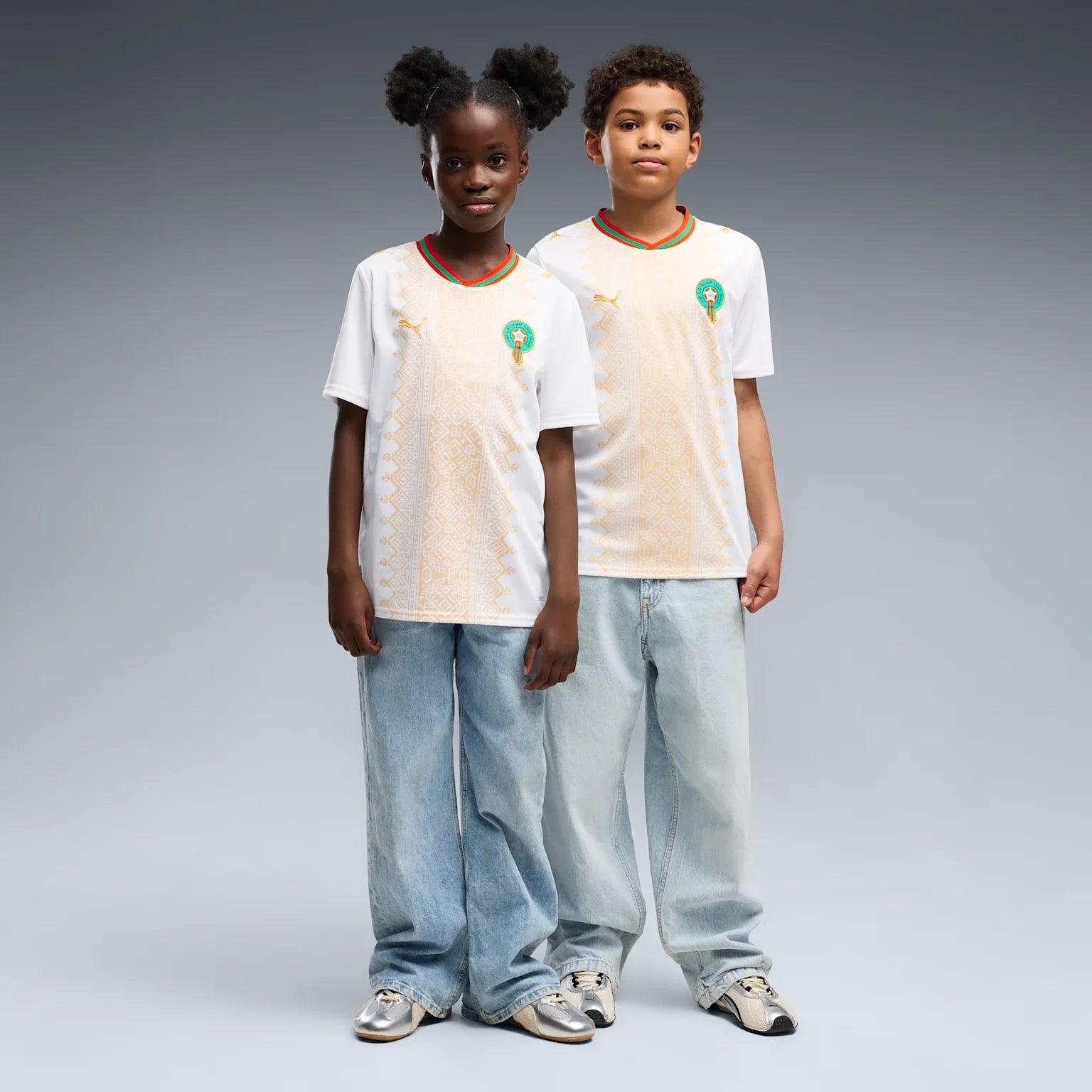 Junior Morocco FRMF Away 25/26 Replica Jersey