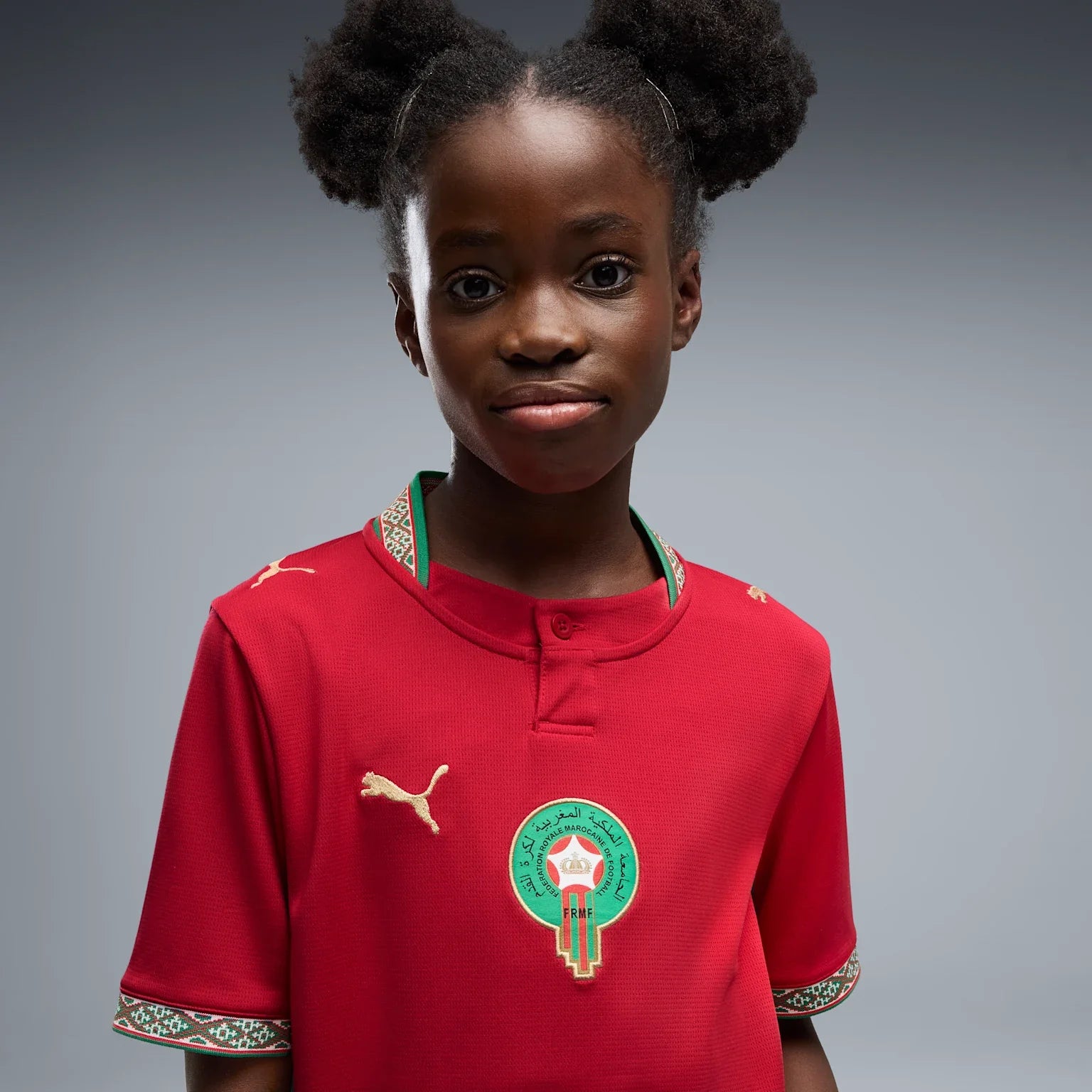 Junior Morocco FRMF Home 25/26 Replica Jersey