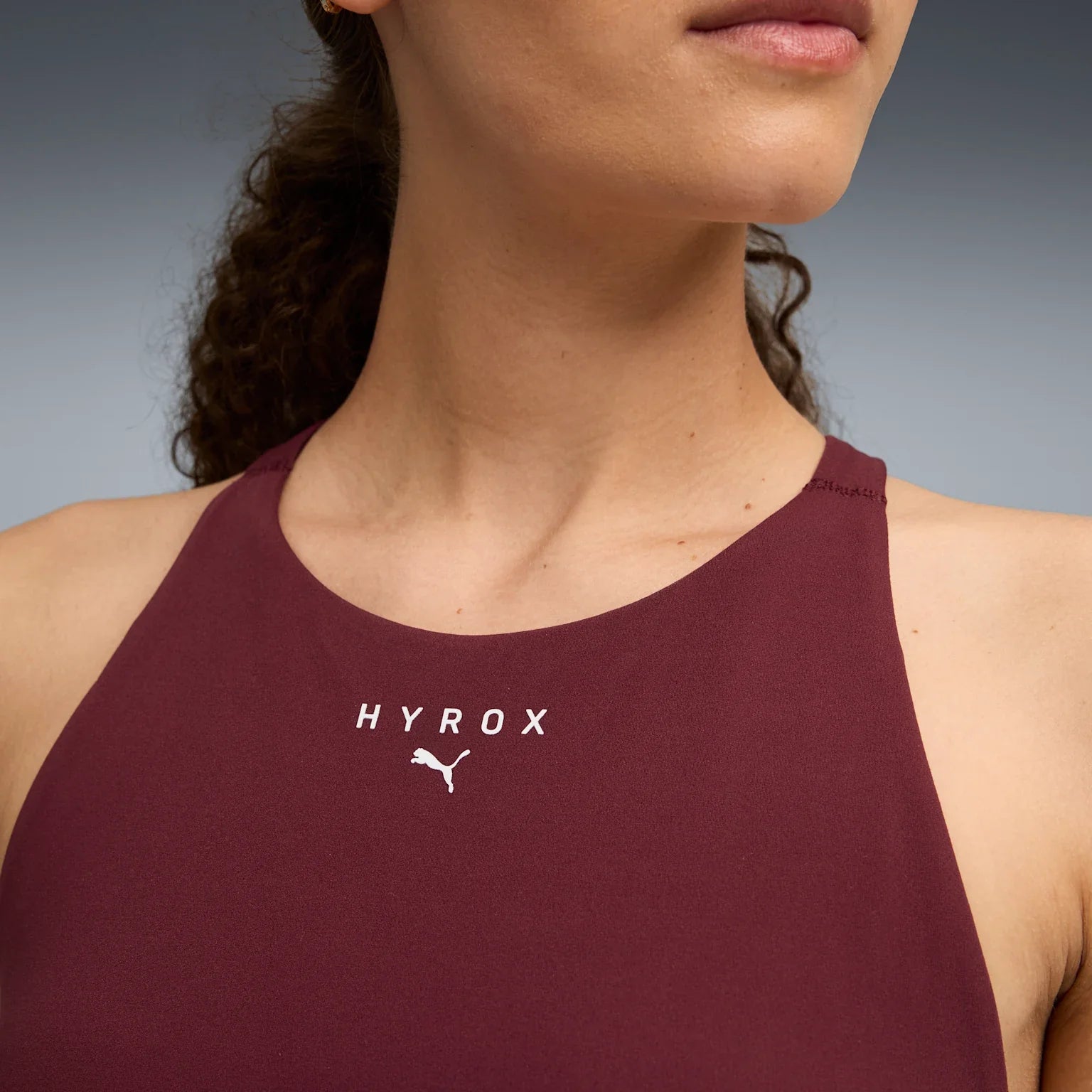 Womens Hyrox Shapeluxe High Neck Medium Support Bra