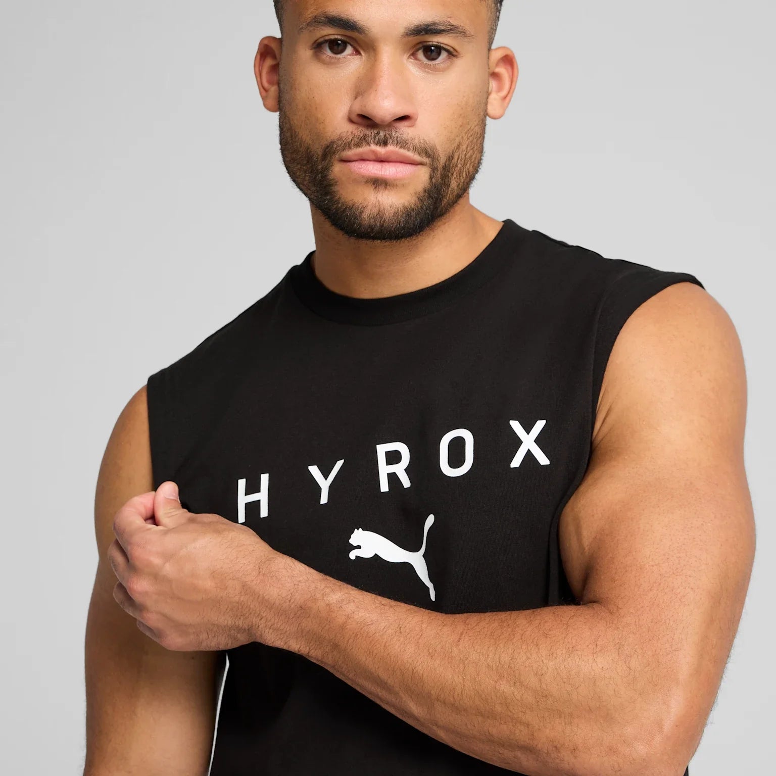Mens Hyrox Cutoff Tank