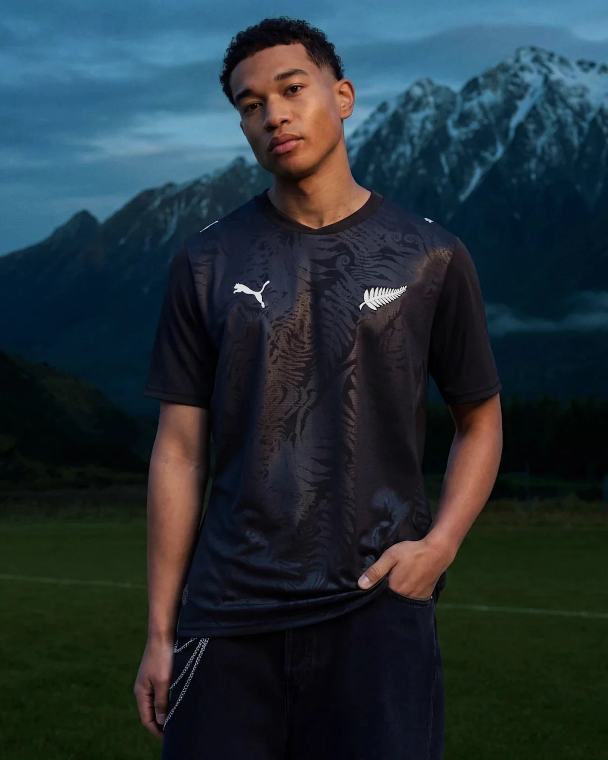 Mens New Zealand NZ Home 25/26 Replica Jersey