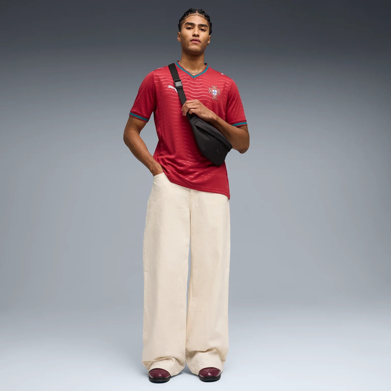 Mens Portugal FPF Home 25/26 Replica Jersey