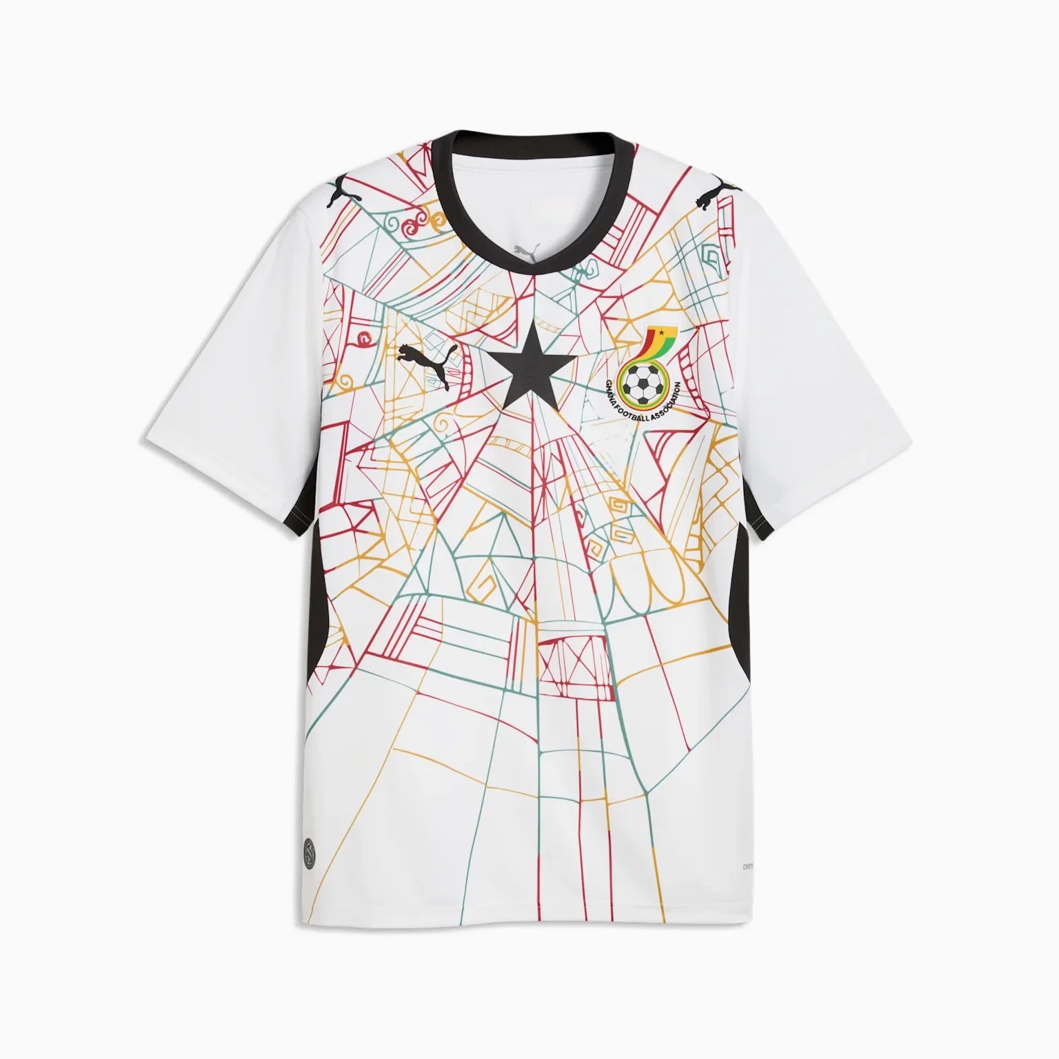 Mens Ghana GFA Home 25/26 Replica Jersey