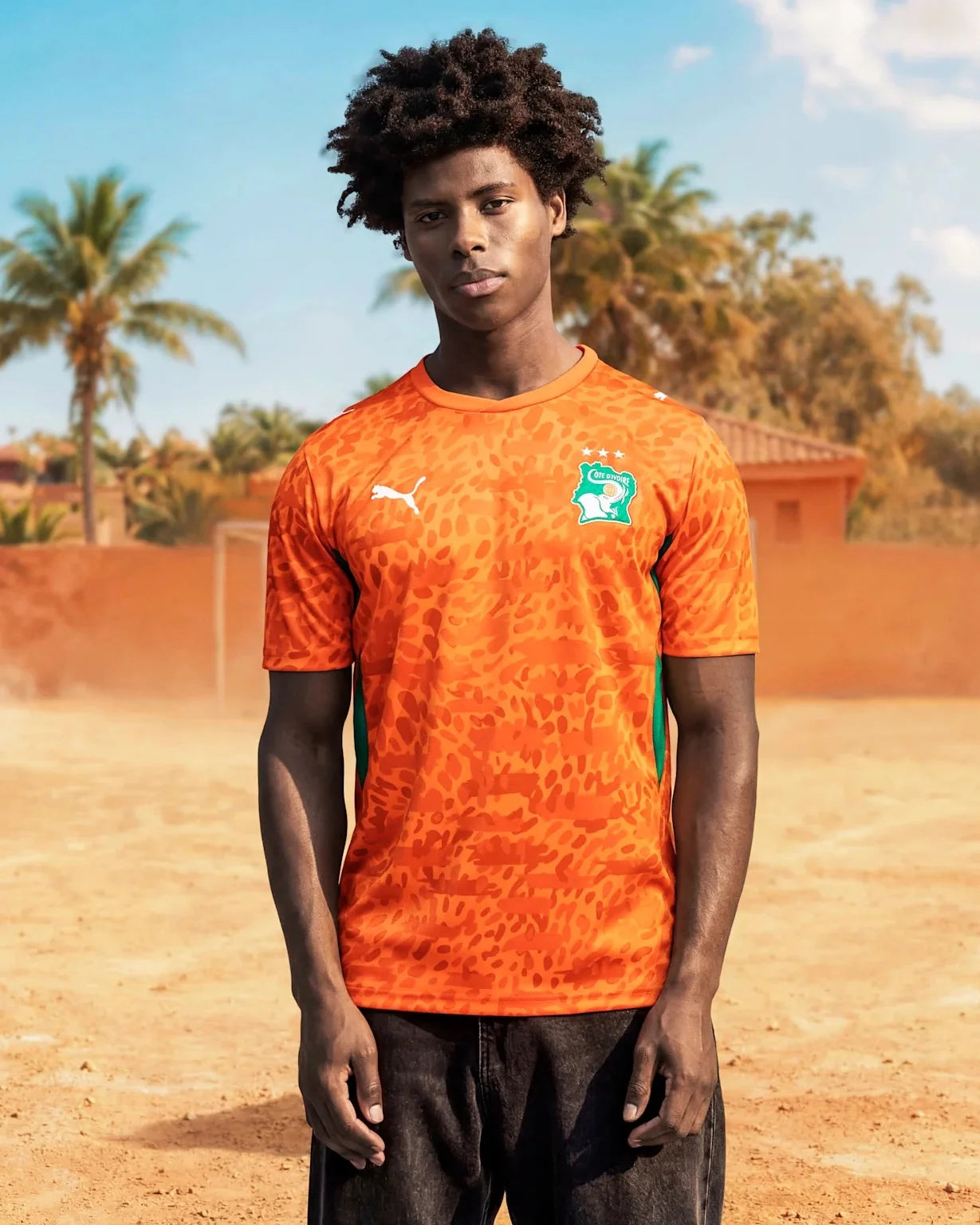 Mens Ivory Coast FIF Home 25/26 Replica Jersey