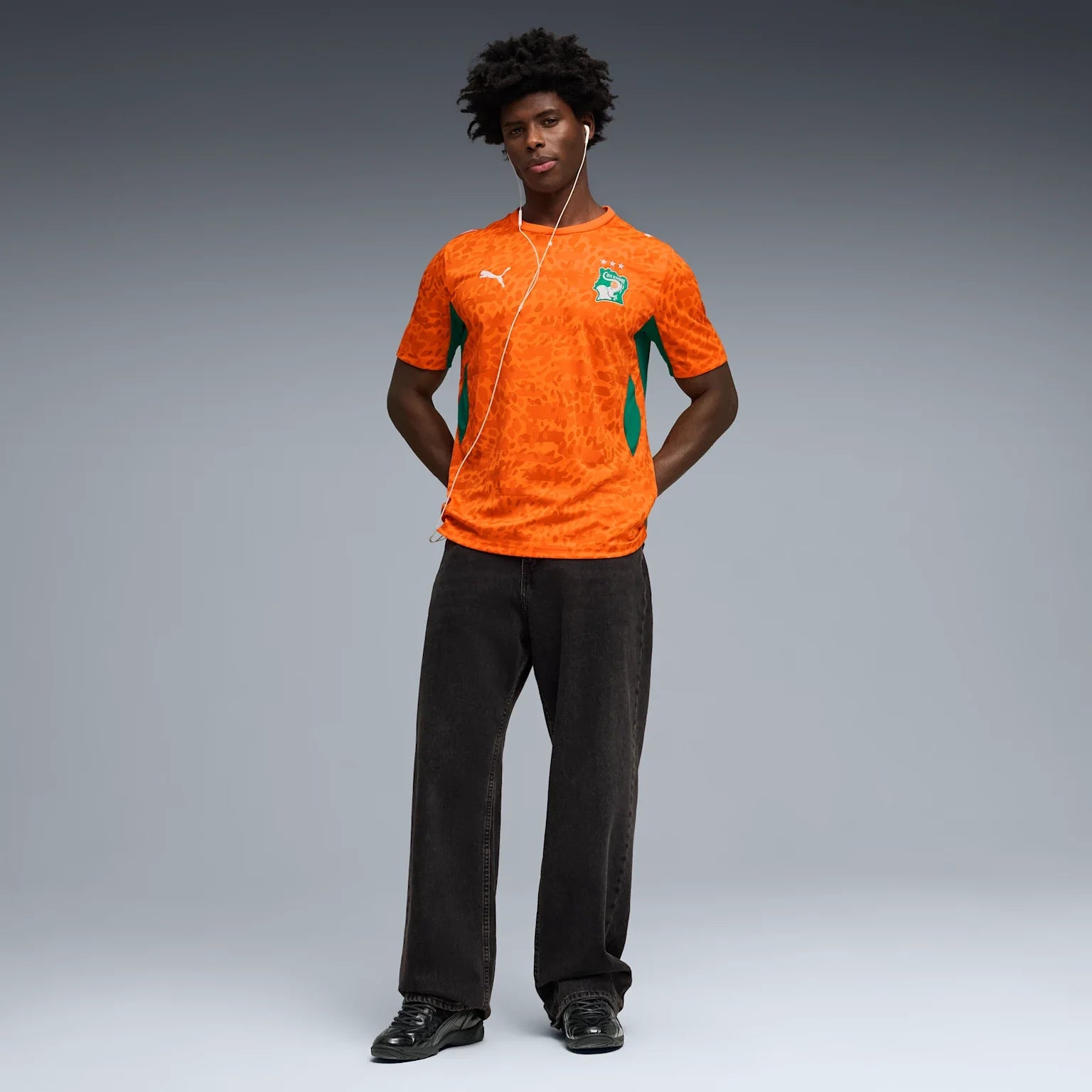 Mens Ivory Coast FIF Home 25/26 Replica Jersey