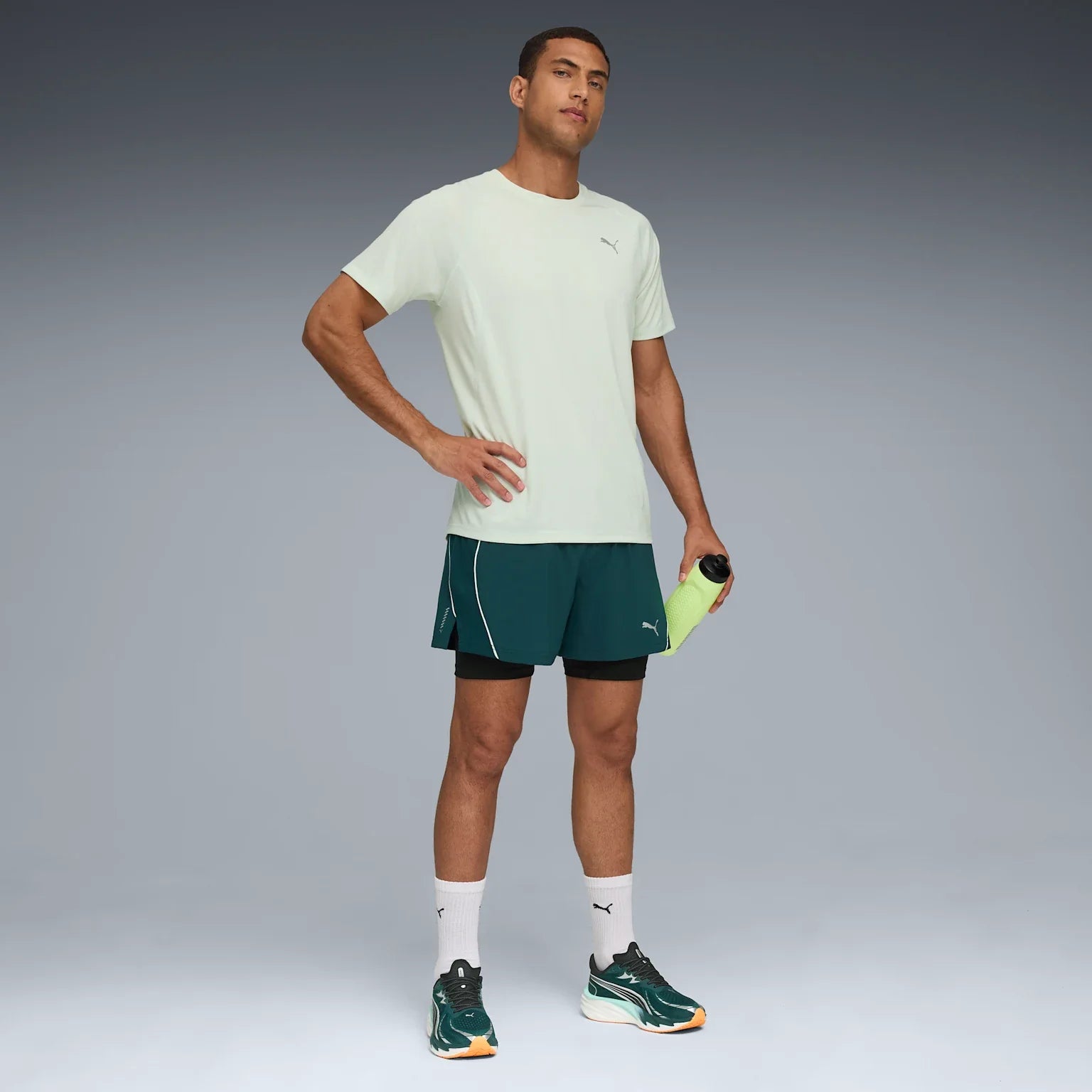 Mens Run Velocity 2 In 1 7 Inch Short