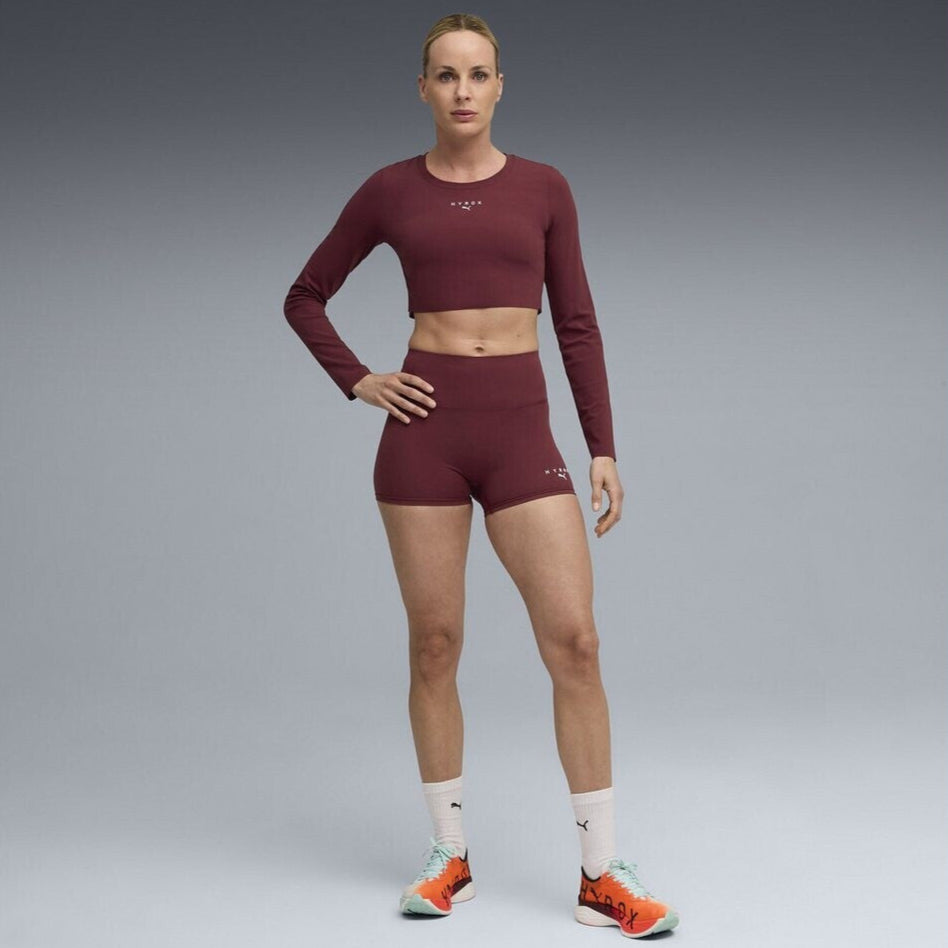 Womens Hyrox Shapeluxe Long Sleeve Tees