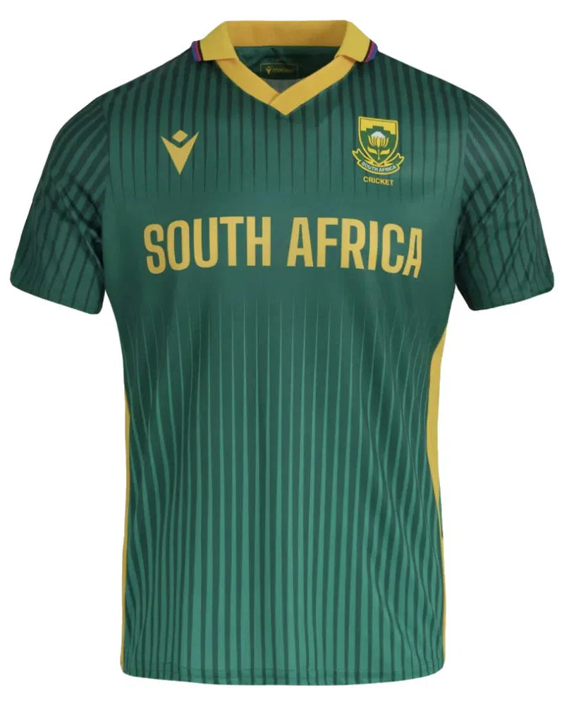 Mens Cricket South Africa Csa Odi Match Shirt