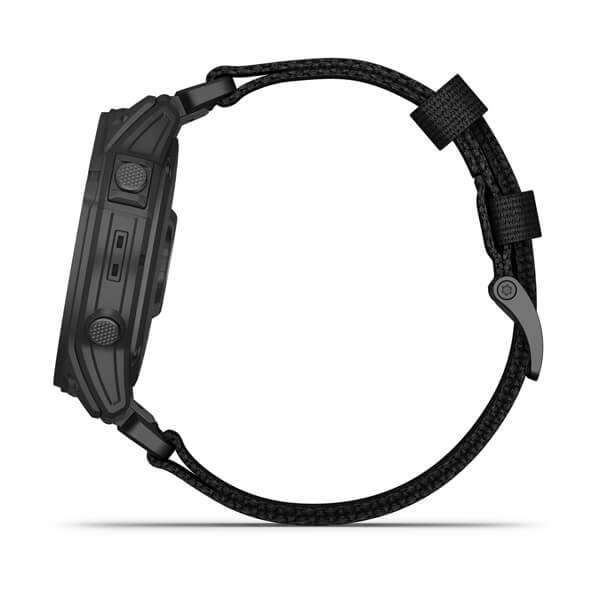 Tactic 7 PRO Ballistic Solar Black Nylon Silicon Strap