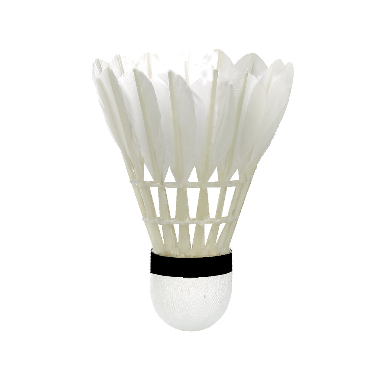 TF-100 Badminton White Feather Shuttlecock