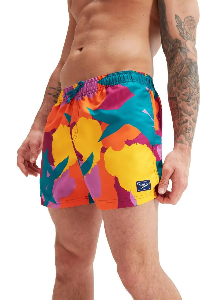 Mens Digital Printed Leisure 14" Watershort