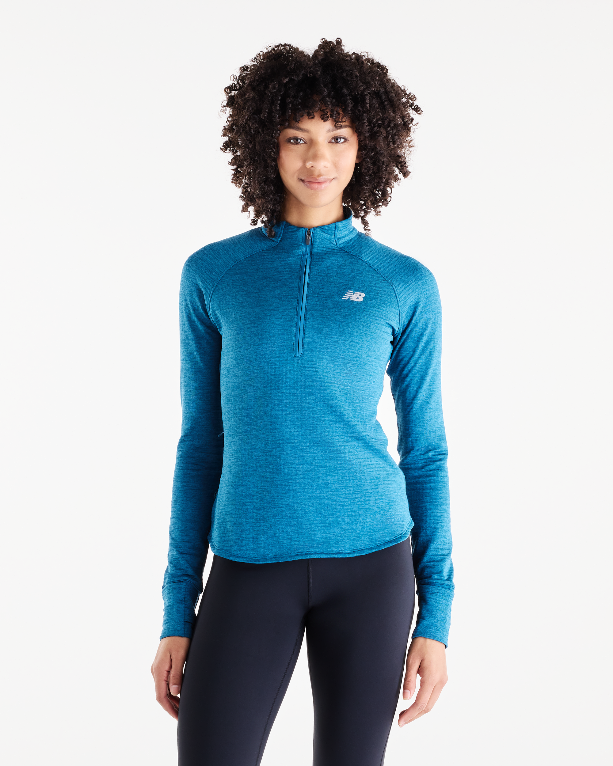 Womens Running RC Essential 1/2 Zip Jacket