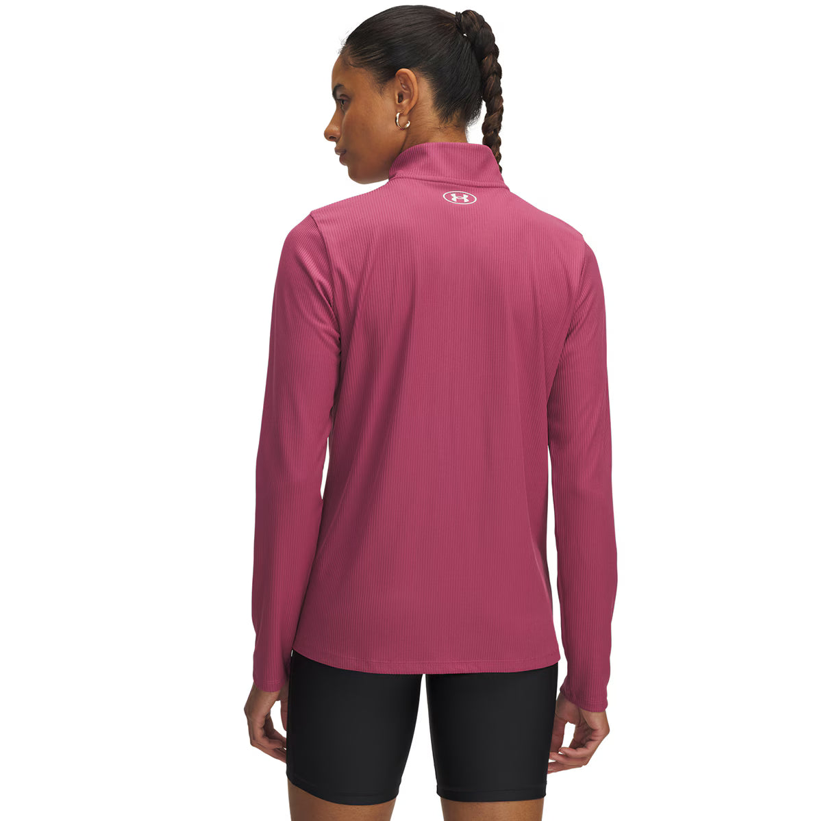 Womens Tech Rib 1/2 Zip Long Sleeve