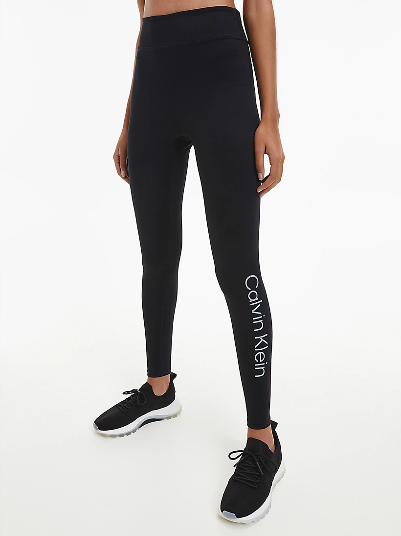 Womens Word Logo Full Length Tight