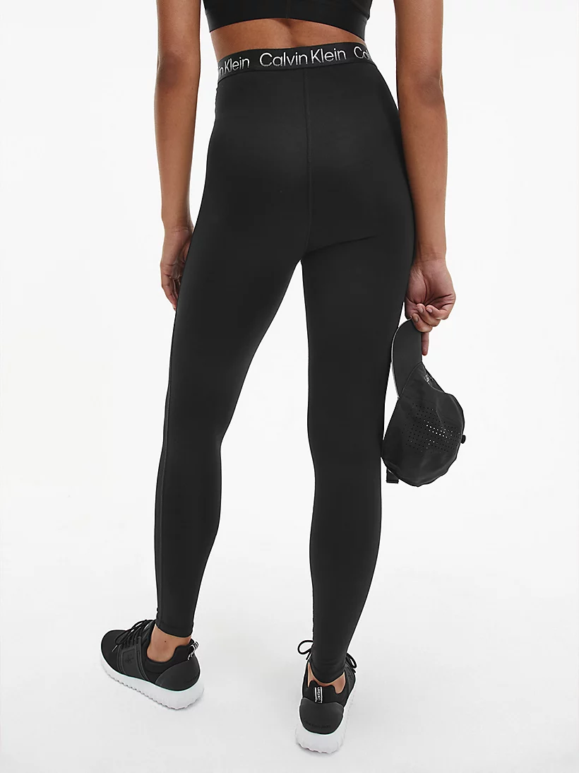 Womens High Rise Branded Waistband 7/8 Tight