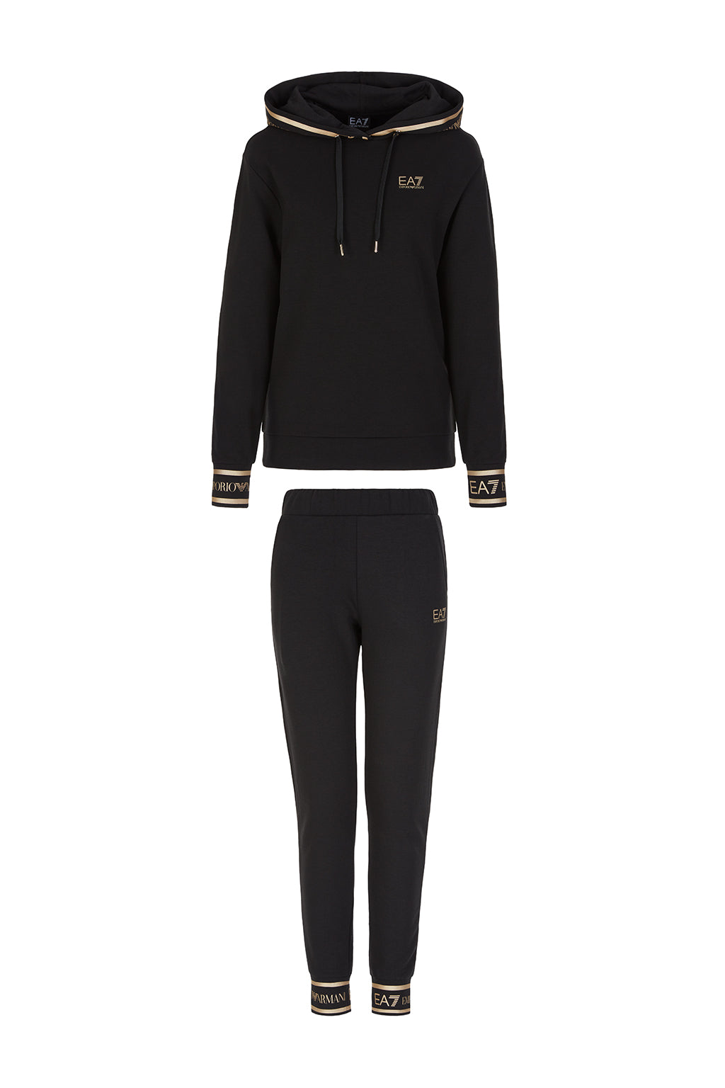 Womens Metallic Logo Full Zip Tracksuit