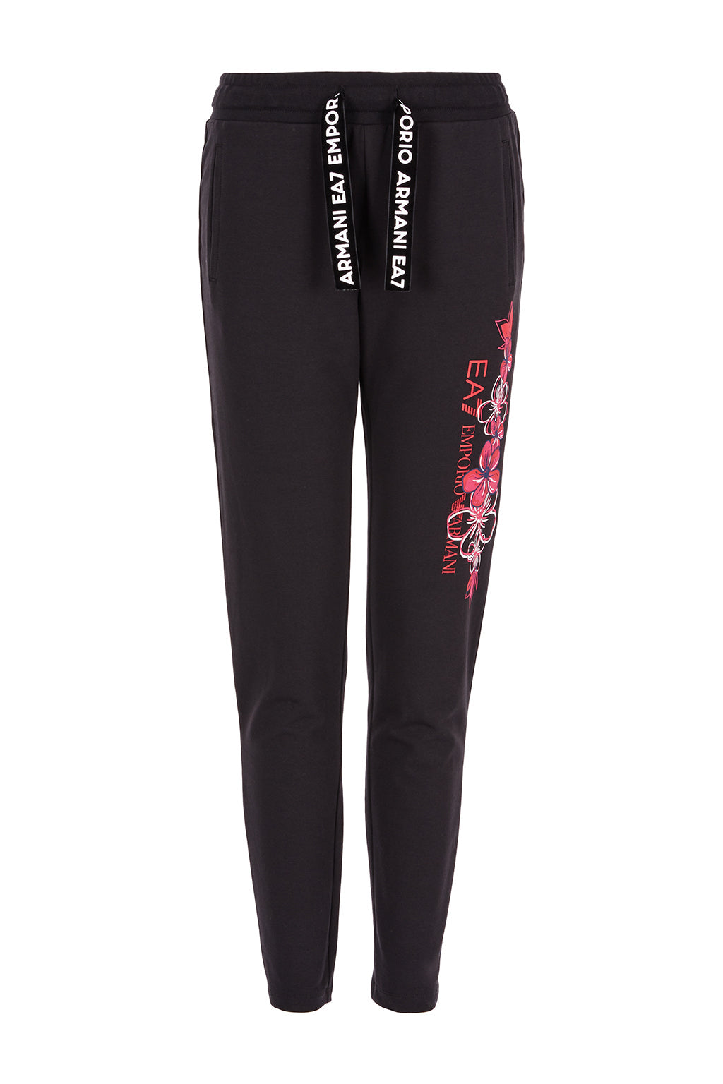 Womens Floral Print Cuff Pant
