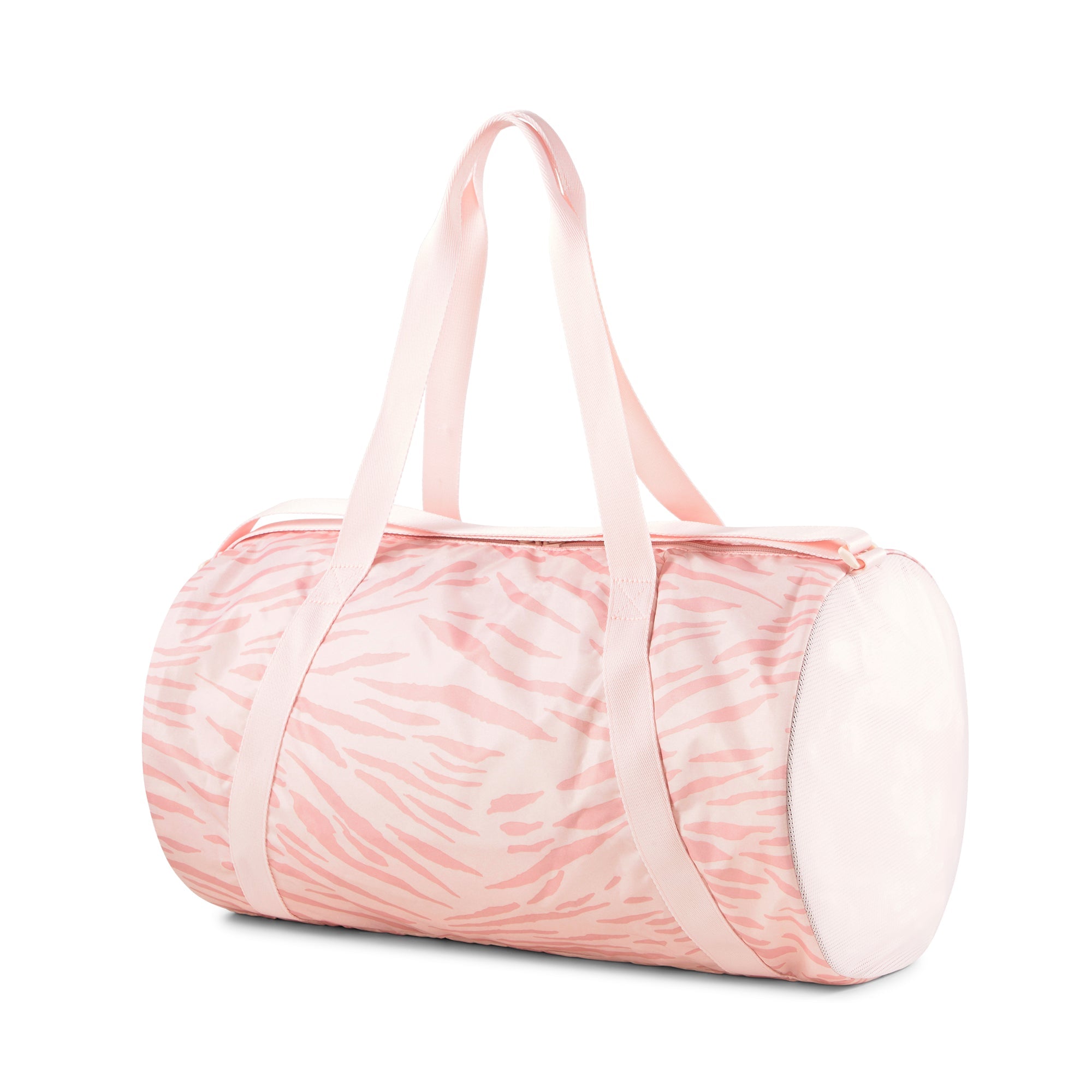 Womens All Over Print Barrel Duffel Bag