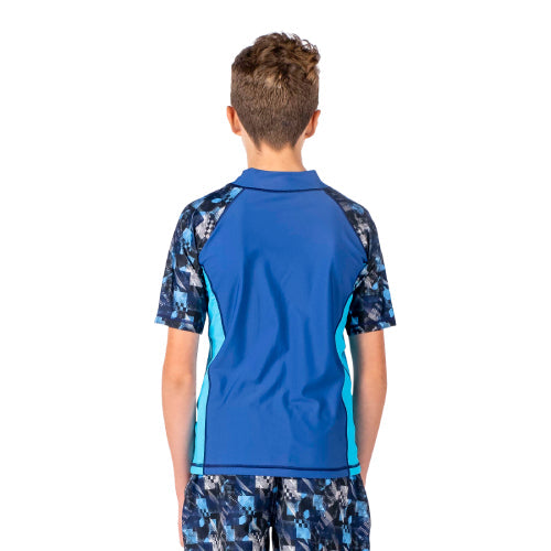 Boys Short Sleeve Rashguard