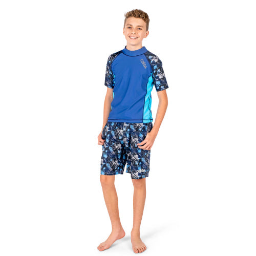 Boys Short Sleeve Rashguard