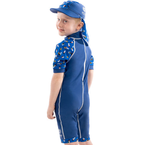 Boys Short Sleeve Swimsuit