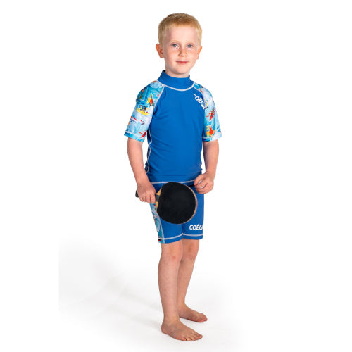 Boys Short Sleeve Swimsuit