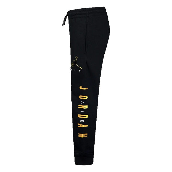 Junior Black and Gold Swish Pant
