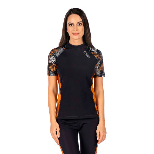 Womens Short Sleeve Rashguard