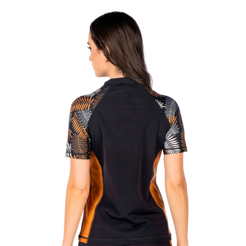 Womens Short Sleeve Rashguard