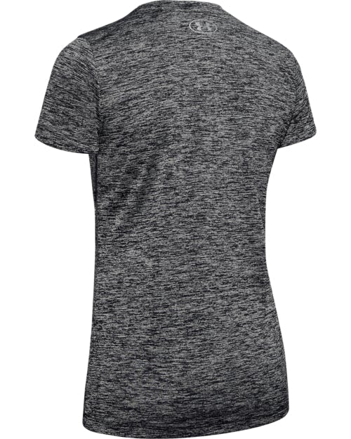 Womens Tech Plain Racerback Short Sleeve T-Shirt