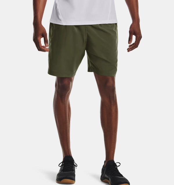Mens Woven Graphic Wordmark Short