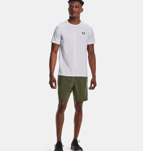 Mens Woven Graphic Wordmark Short