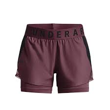 Womens Branded Waistband 2 in 1 Shorts
