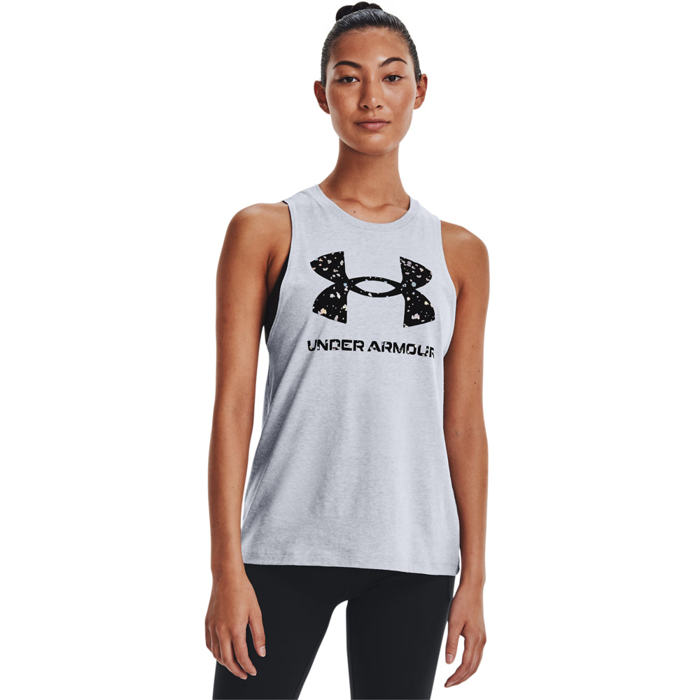 Womens Graphic Logo Muscle Tank