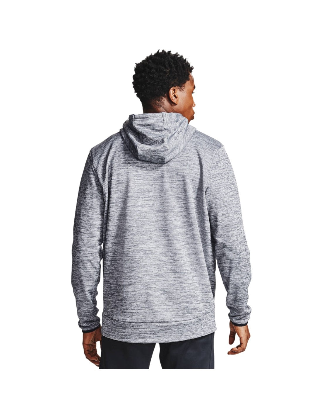Mens Armour Fleece Hooded Full Zip Jacket
