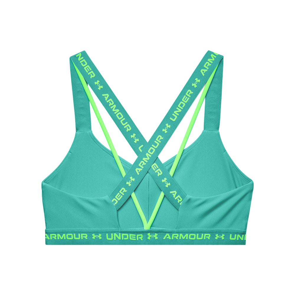 Womens Tape Logo Light Impact Sports Bra