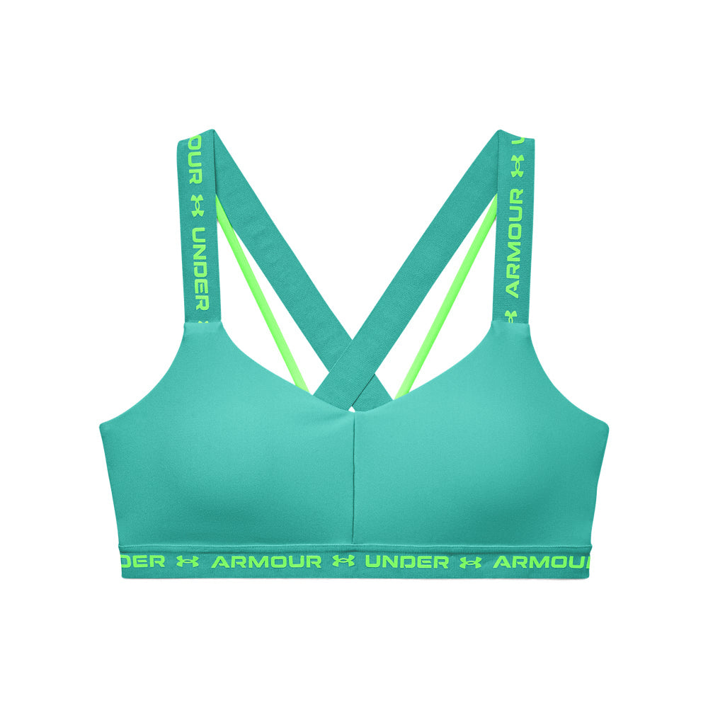 Womens Tape Logo Light Impact Sports Bra