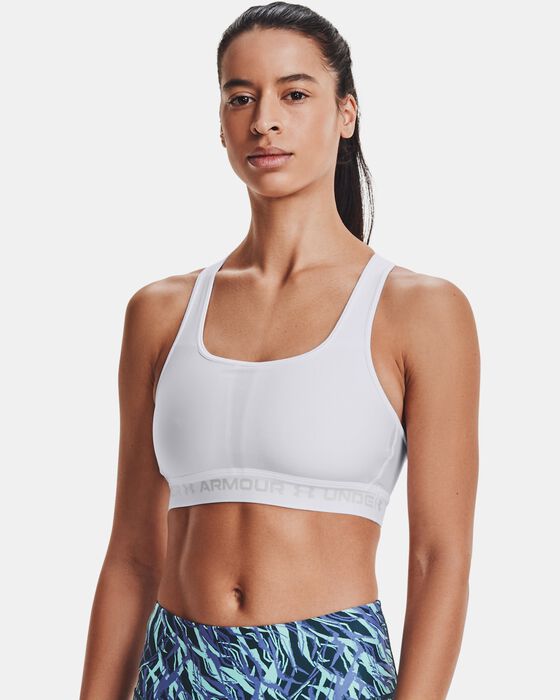 Womens Branded Waistband Medium Impact Sports Bra